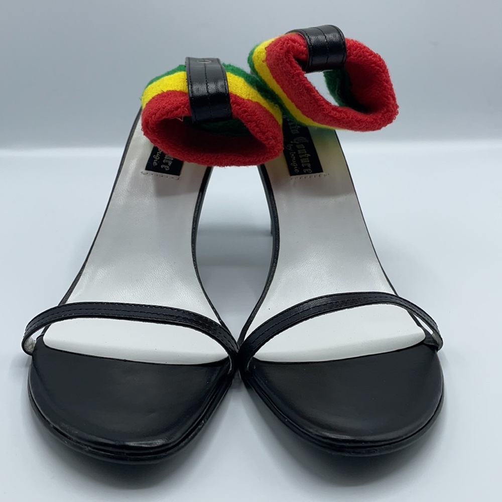 Ghetto Couture Rasta Heels - Picture 2 of 6